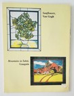The Masters In Stained Glass Pattern Book The Impressionists 11