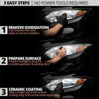 Qifor Automotive Headlight Restoration Kit oxidized And Yellowed Automotive Head