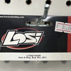 Losi Body   Wing Blue Mini Jrx2 Los210028 Car truck  Bodies Wings   Decals