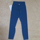 Lululemon Align High Rise 25  Leggings Blue Size 4 Stretch Yoga