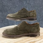 Crown Vintage Shoes Mens 9 5 Danick Wingtip Dress Brogue Oxford Green Suede