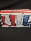 Home Essentials Cowboy Boot Shot Glasses Set Of 6 Western Barware Nib 0 75 Oz