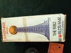 Vintage 6    Sunsphere 1982 World s Fair Plastic Souvenir  With Box   Ticket Stub 