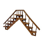 Shelf Staircase Stair Step Set Turned Spindles Pegs Vintage Handmade