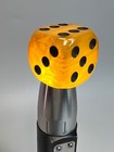 Antique Butterscotch Amber Bakelite Casino Dice 31gr  29mm