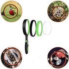 10x Magnifying Glass 10x Handheld Reading Magnifier-50mm Large Magnifying Green
