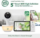 Leapfrog Lf815hd Remote Access Smart Video Baby Monitor With 5  Hd Parent Viewer