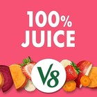 V8 Strawberry Banana 100  Fruit And Vegetable Juice  8 Fl Oz Can 6 Pack