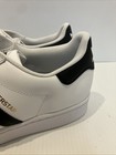 Adidas Men s Superstar Originals Lace Up White black Og    sz 8 5 No Box