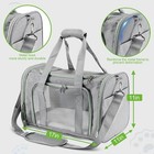 Soft - Sided Pet Carrier - For Small medium Pets Up To 15 Lbs  Airline Approved