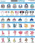 Sealed 2025 Disneyland Hidden Mickey Pack Wave A  Mystery Pins Packs 10x Sealed