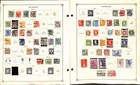 Denmark Stamp Collection On 13 Scott International Pages 1851-1959  bm 