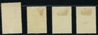 India 1947 Gandhi 1  a  3  a  12a  10rs Complete Set Sc  203-206  Sg  305-308 Mh