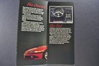 1988 Plymouth X2s Concept Car Folder Laser Coupe Mitsubishi Excellent Original