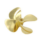Model Boat 4-biade Zinc Metals Propeller 5 Colors 55mm 60mm For Rc Boat Model