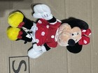 Disney Store Minnie Mouse Plush - Red - Mini Bean Bag - 9 Inches Tags