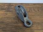 Vintage - 2  Wilcox Crittenden Pulley  Cast Iron Rigid Eye Single Sheave
