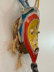 31    Large African Tribal Style Ritual Mask Wood Hand Carved Wall Art Sculpture