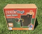 Pocket Hose Copper Bullet 100ft With Thumb Spray Nozzle As-seen-on-tv  650psi