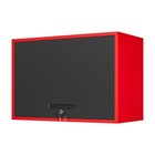 Wall Mounted Metal Storage Cabinet With Doors   Shelves - Floating Tool Organize