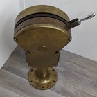 Antique Brass Engine Order Telegraph Mushroom Top Ship Eot Maritime Salvaged