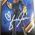 Bri Larson - Signed Figure -    captain Marvel    -    the Marvels    - Wet Ink Auto