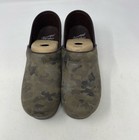 Dansko Camo Camouflage Suede Professional Clogs Shoes Womens Size Us 7 5 Eu 38