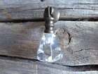 Antique Brass Drawer Pulls Handles Teardrop Glass Kitchen Cabinet Knobs Vintage