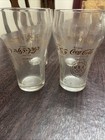 3 Vintage Coca-cola Glasses Multilingual Print Usa Olympics 1976 Collectible