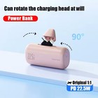 5000mah Mini Power Bank External Battery Fast Charger For Iphone 17 16 15 14 13