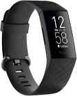New Fitbit Charge 4 Black Fitness Activity Tracker Heart Rate Gps L s Sealed