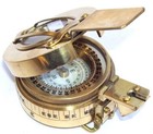 Military Compass Engineering Compass Prismatic Compass Brass Vintage Compass
