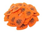 Dunlop Guitar Picks Tortex 72 Pack  60mm Orange Light  418r60 