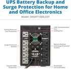 Eaton Tripp Lite Smart1500lcdt 1500va 900w Ups Battery Backup 10-outlet Avr New