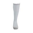 Ccm Hockey Bamboo Knee Skate Sock  ssbambk  - White
