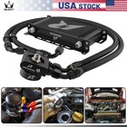 19 Row Oil Cooler Kit Thermostatic For Subaru Brz Scion Fr-s Fa20 2013  Black