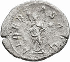 Emperor Elagabalus 218-222 Silver Denarius Ancient Roman Coin Libertas Avg 19mm