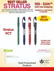 Promotional Ink Pen 300 - Low Cost - Free Shipping - Custom Logo - Personalized