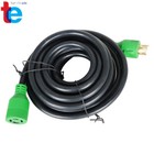 Generator Extension Cord 25 Ft 4 Prong Power Cable 10 4 30 Amp Adapter Plug
