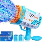 Bubble Machine Guns  69 Holes Bubble Gun Blaster Blower For Kids Adults  Colo   