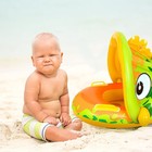 Baby Swimming Float Inflatable  Baby Pool Float Ring With Sun Canopy Inflatable 