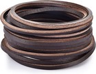 Versatile 3mm Braided Leather Lace - Chocolate Cord For Crafts   Jewelry Making