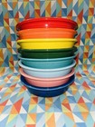 New Fiesta 8 Medium Bowls Bright Rainbow Mix Set 19 Oz  Fiestaware Free Shipping