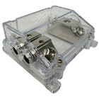 Sky High Car Audio 1 0 To 4 Gauge Anl Fused Distribution Block Waterproof