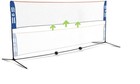  Hit Mit Adjustable Height Portable Badminton Net Set - Competition Multi 17 Ft