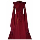 Vintage Women s Hooded Victorian Renaissance Gothic Dress Medieval Dress Costume
