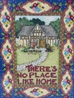 Mary Engelbreit Finished Cross Stitch No Place Like Home Framed 8x10 25 Read