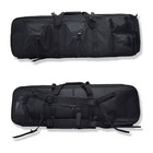 47  Tactical Rifle Bag Gun Range Padded Soft Carbine Backpack Carry Case Black