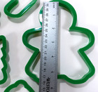 Lot Of 10 Vintage Wilton Medium Plastic Cookie Cutter   Christmas Theme  