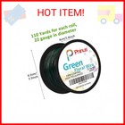 Florist Wire - 110 Yards 22 Gauge Green Flexible Paddle Wire For Crafts  Christm